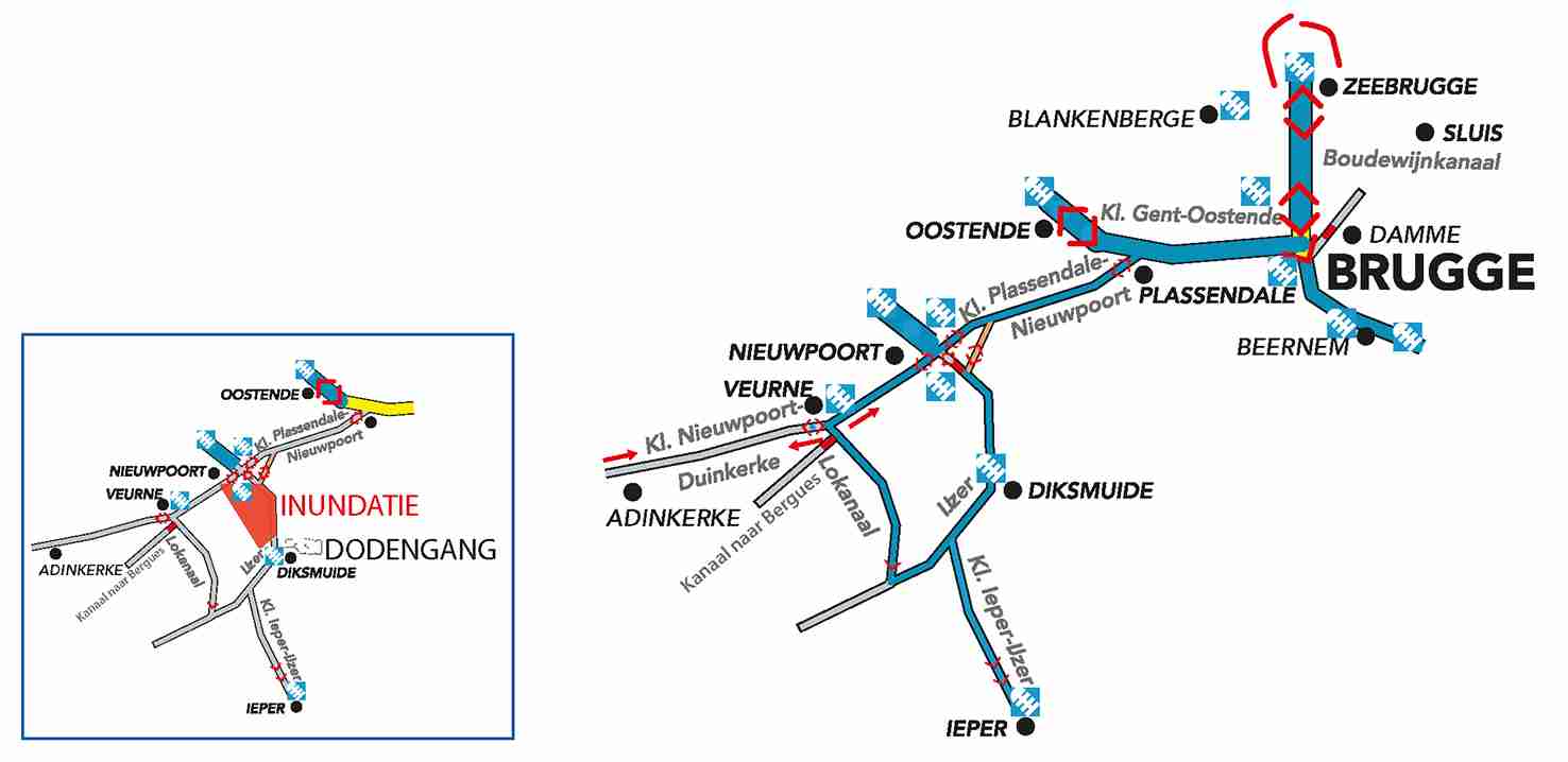 De Vlaamse Waterweg Vaarlus Westhoek