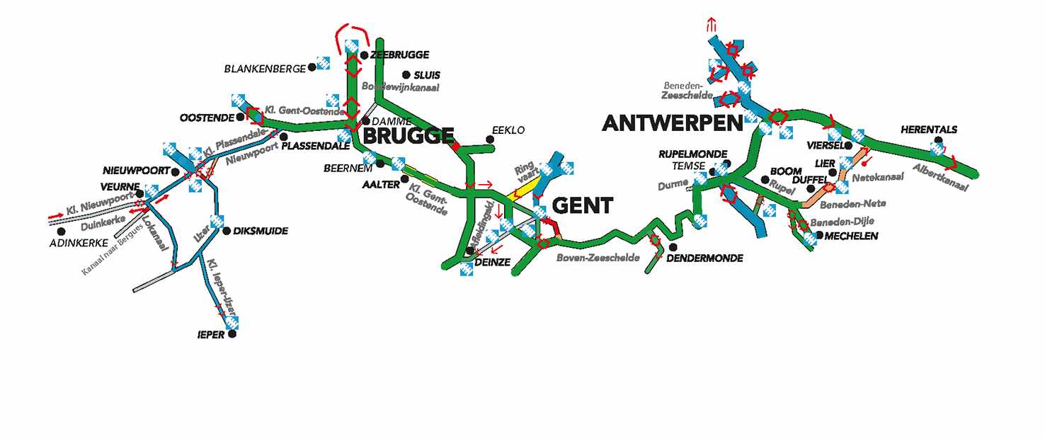 De Vlaamse Waterweg Vaarlus Combinatielus